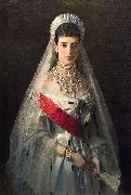 Ivan Kramskoi Maria Feodorovna oil